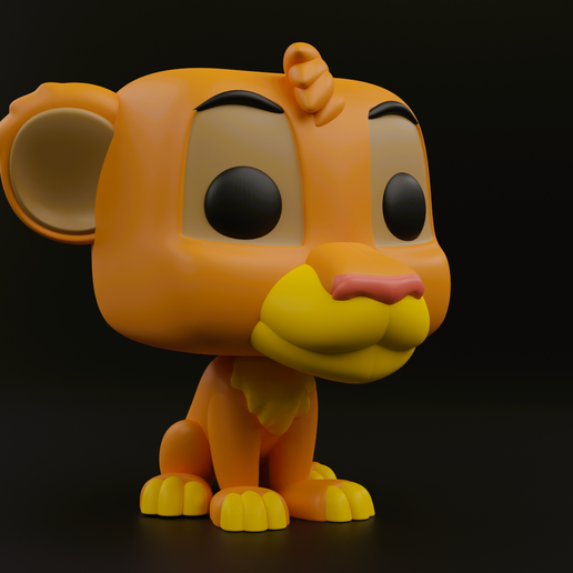 2.png Simba funko pop from The Lion King franchise