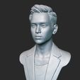 03.jpg Kim Soo-hyun bust sculpture 3D print model