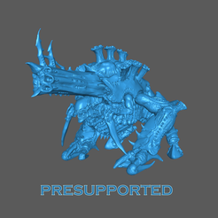PRESUPPORTED 3D file Alien Space Bugs - Endocrine Bioplasma Bug・3D printing template to download, digitalminiature