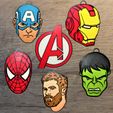 avengers.jpg Set of 100 Disney Ornaments #2