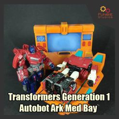 TFMedBay_FS_SQ_02.jpg Fichier STL gratuit Transformateurs Génération 1 - Autobot Ark Med Bay・Design à télécharger et à imprimer en 3D