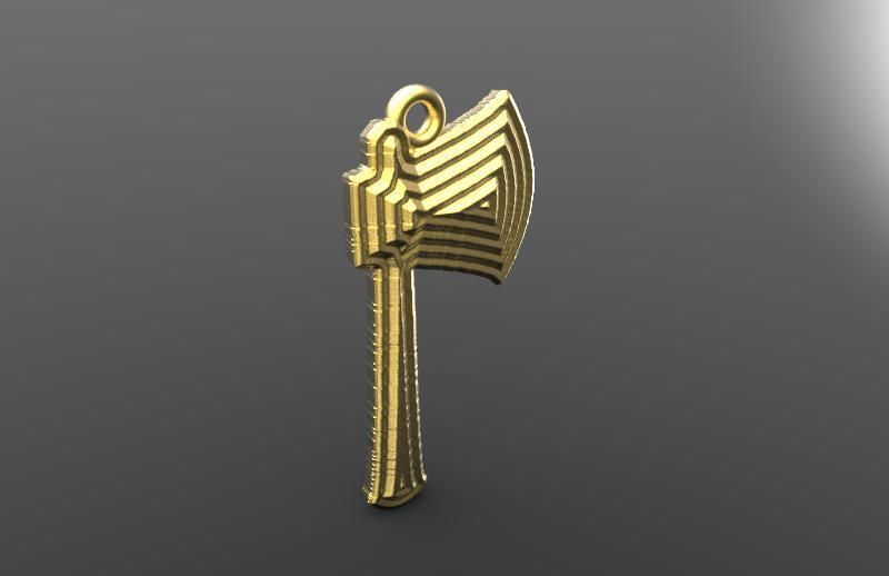 Download STL file Axe • Template to 3D print ・ Cults