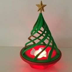 IMG_0687.JPG Free STL file Christmas Tree 2016・3D print object to download