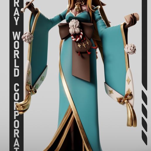 ◆Hina◆ Good Smile Company Hina (Dress) 1/7 Scale Figure | Blue