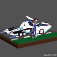 0.jpg KAZAMI HAYATO ASURADA CYBER FORMULA STATUE DIORAMA RACE ANIME CHARACTER RACE CAR