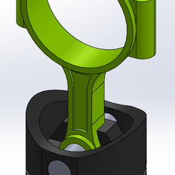 Conrod piston headphone stand assembly.PNG Conrod piston headphone stand