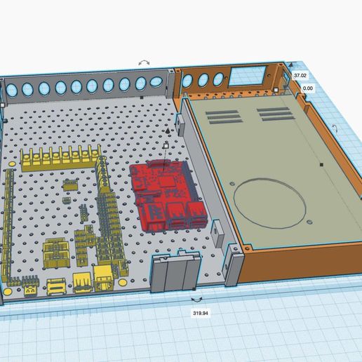 1347 Sovol3D SV03 Источник питания и универсальная плата контроллера RPi Box