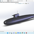 1.png Toy Submarine 3D printing