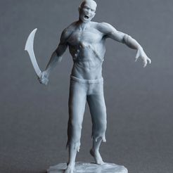 zombie_1.jpg STL file zombie・Template to download and 3D print