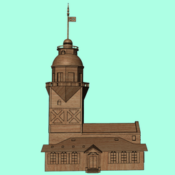 8.png STL file Maiden’s Tower・3D printing model to download