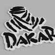 1.png Dakar Logo Paris Rally Picture Wall