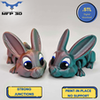 80.png ARTICULATED BUNNY MFP3D - PAMPAM - THUMPER -NO SUPPORT - PRINT IN PLACE - SENSORY TOY-FIDGET