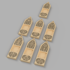 Wound Marker v23.png Necron Wound Markers for Warhammer 40k