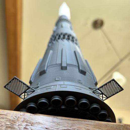 🚀 N1 Rocket scale 1:174・ 3D File for ・Cults