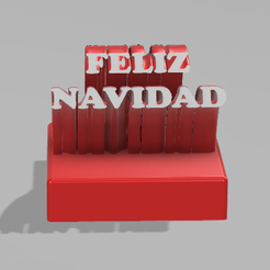NAVIDAD-3.png STL file CHRISTMAS・Template to download and 3D print
