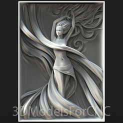 1.png Archivo 3D Modelo 3D Archivo STL para CNC Router Láser e Impresora 3D Mujer 1・Diseño de impresión en 3D para descargar