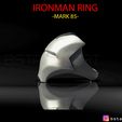 untitled.16.jpg IRON MAN RING - iron man jewelry - Mark 85 - Infinity war 3D print model