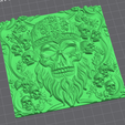 Astro-Free-3d-Art-1-2.png Viking Skull Relief (FREE)
