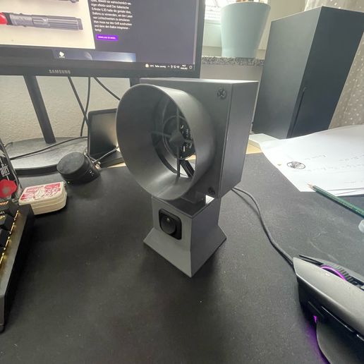Descargar archivo STL gratis Ventilador 12v 80mm・Modelo para la ...