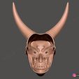 11.jpg Devil Mask - Satan Mask - Hannya Mask - Halloween cosplay 3D print model