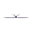 NomadUAV_MkI.obj Nomad, an FPV/UAV 3D printed airplane.