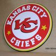 kansas-city-chiefs-equipo-futbol-americano-liga-jugadores-campeones.jpg Kansas City Chief, shield, team, league, soccer, american, players, rugby, stadium, ball, ball, goal, goalie, print3d