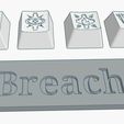 breach-set-deboss.jpg Valorant Breach Abilities Custom Keycaps Debossed Design