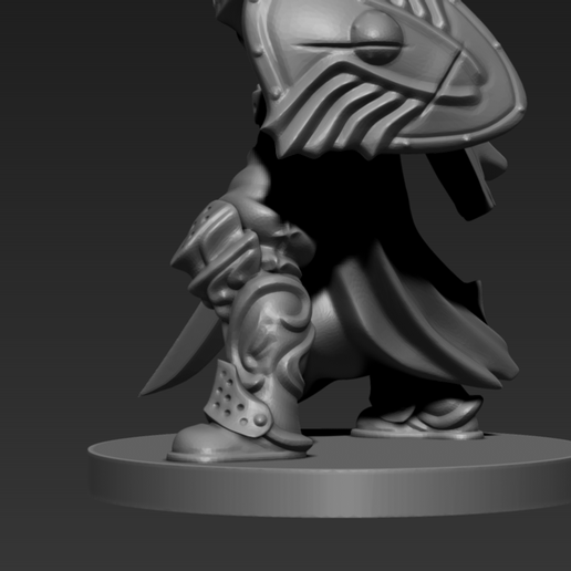 p7.png Paladin - Fighter Miniature