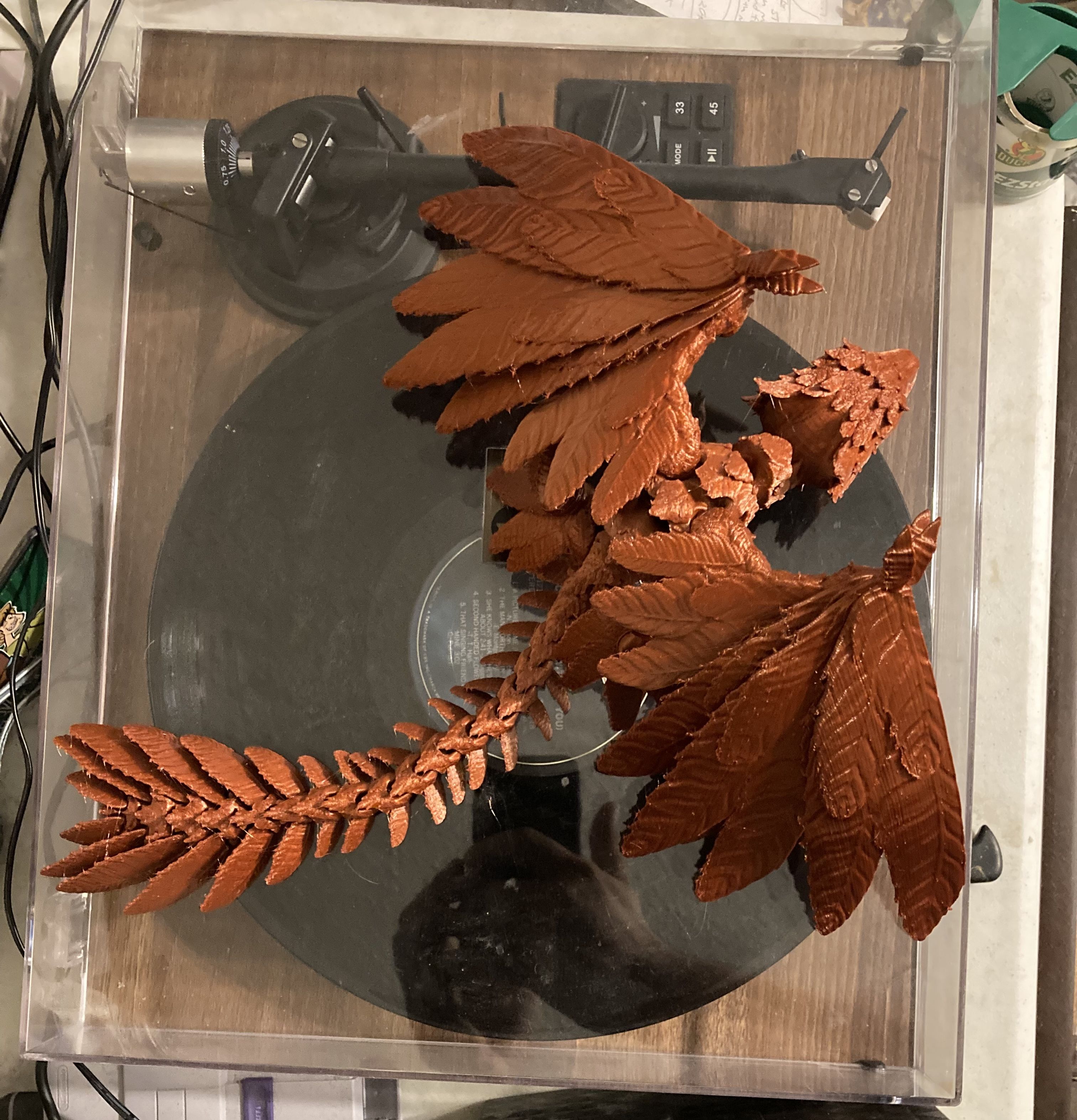 3d print biting archaeopteryx made with anycubic vyper cults