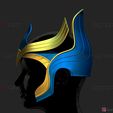 001b.jpg AJAK Crown - Salma Hayek Helmet - Eternals Marvel Movie 2021 3D print model