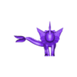 vaporeon.obj STL file Pokemon - All Eeveelutions・3D printer model to download