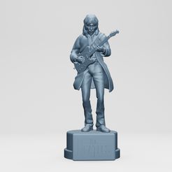 1.jpg 3D file George harison,the Beatles, rooftop concert・3D printable model to download