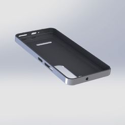 s22v2.jpg Archivo STL case, funda samsung galaxy s22 6,1"・Objeto imprimible en 3D para descargar
