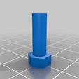 M5_15mm.png Customizable Bolt Blank for Cutting in CAD