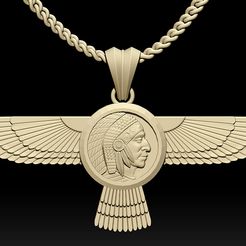 4.jpg STL-Datei Indischer Anhänger Silber Goldschmuck druckbares 3D Modell・3D-druckbares Modell zum herunterladen