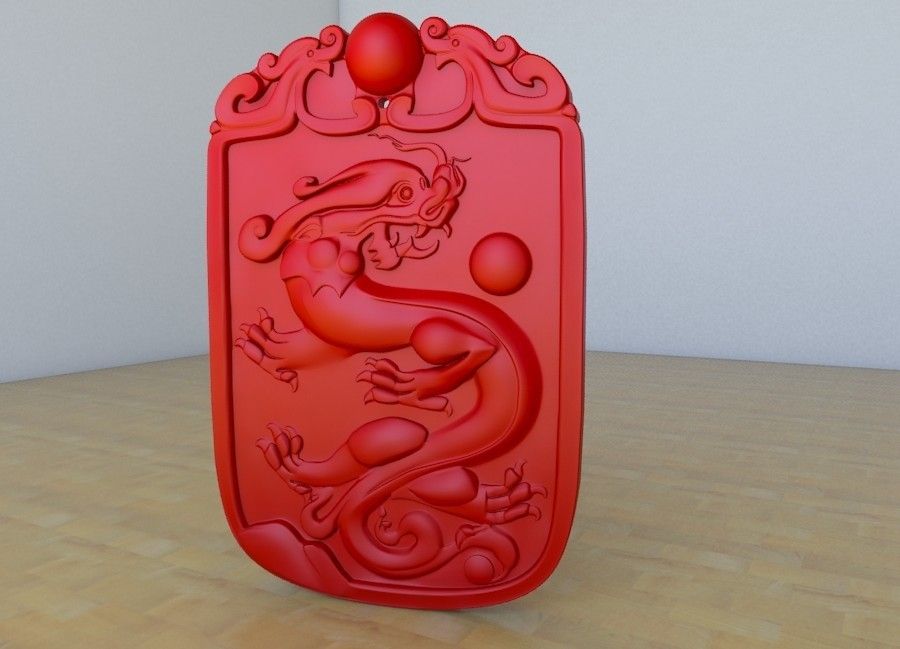 MEDALLA_CHINA_DRAGON01.jpg Download free STL file Chinese Medal • 3D printing design, tridimagina