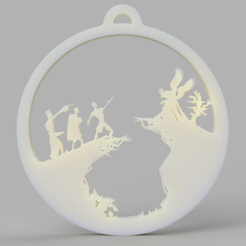 Esferita_3_Hermanos-v1.png Archivo STL Christmas Spheres Harry Potter・Objeto de impresión 3D para descargar