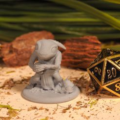 Grung (1).JPG STL file Grung - Tabletop Miniature・3D printable model to download