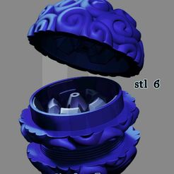 STL file Goro Goro No mi devil fruit - Enel (Ener) 😈・3D print object to  download・Cults