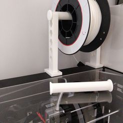 IMG_20180320_134944[1].jpg Бесплатный STL файл Magnetic spool holder for BQ Witbox 2 v2・Дизайн 3D-принтера для скачивания