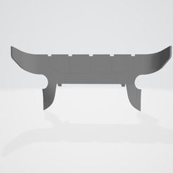 SharkFin1.png STL file Grav Tank Rear Shark Fin・3D printable model to download
