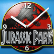 IMG_1495.png Archivo STL Reloj Parque Jurasico・Objeto imprimible en 3D para descargar