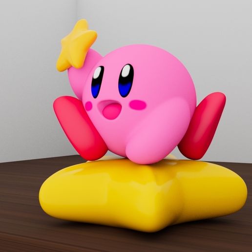 Kirby 3D model