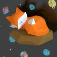 il_794xN.1951719120_himh.jpg FOX SLEEPING ON ROCK