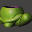TURTLE PHOTO.png Cute Turtle Planter - No Supports