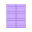 resistorboxv4_middleMiddle20190203-55-6drwfj.stl Electro Box 16 (Box 10x2, Drawer 2x2)