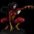 SpiderWoman_5.jpg Spider Woman - Spider Man 3D print model
