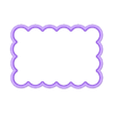 rectangle 100х70D17.stl CORTADOR DE GALLETAS RECTANGULAR