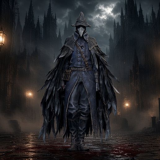 Eileen the Crow Action Figure STL – Bloodborne.