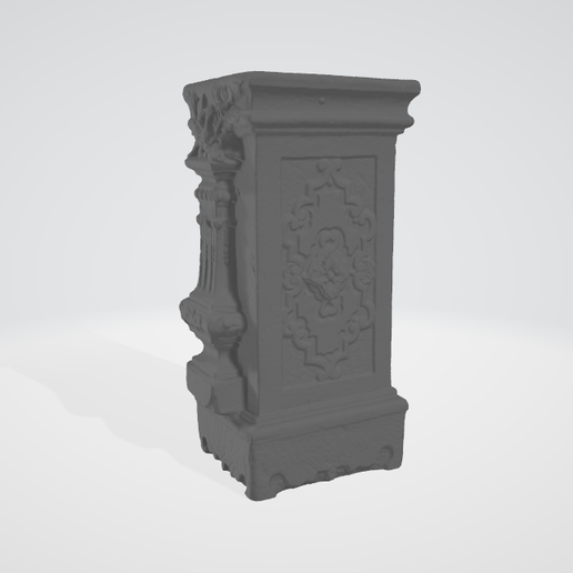 column 3D model